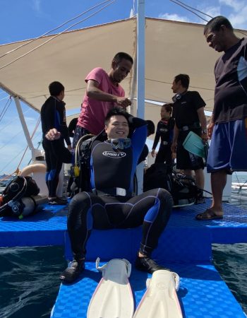 潛水源馬克坦民宿+SDI水肺潛水教練